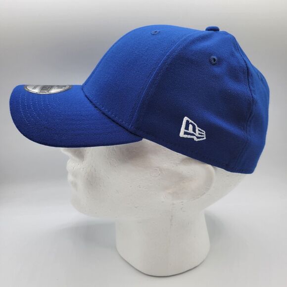 New Era Unisex Adult Large XL 39Thirty Hat Stretch Fit Blue Blank Cap - Picture 3 of 10